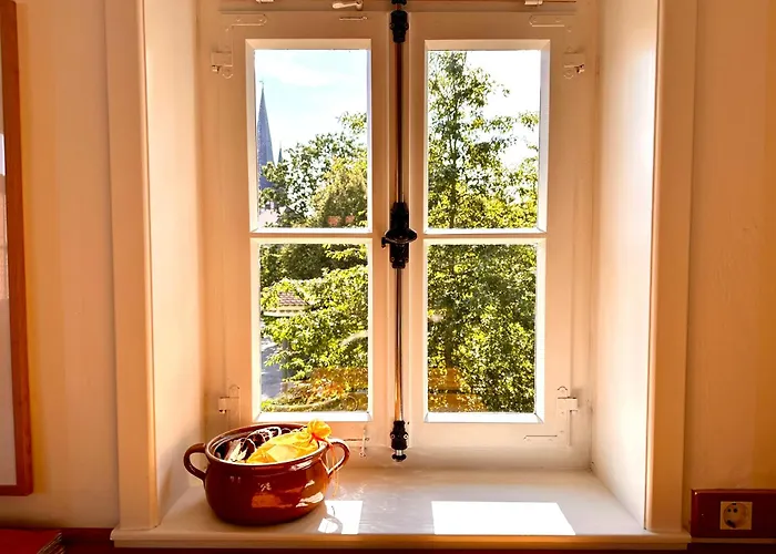 Ferien Im Alten Pfarrhaus 아파트 *